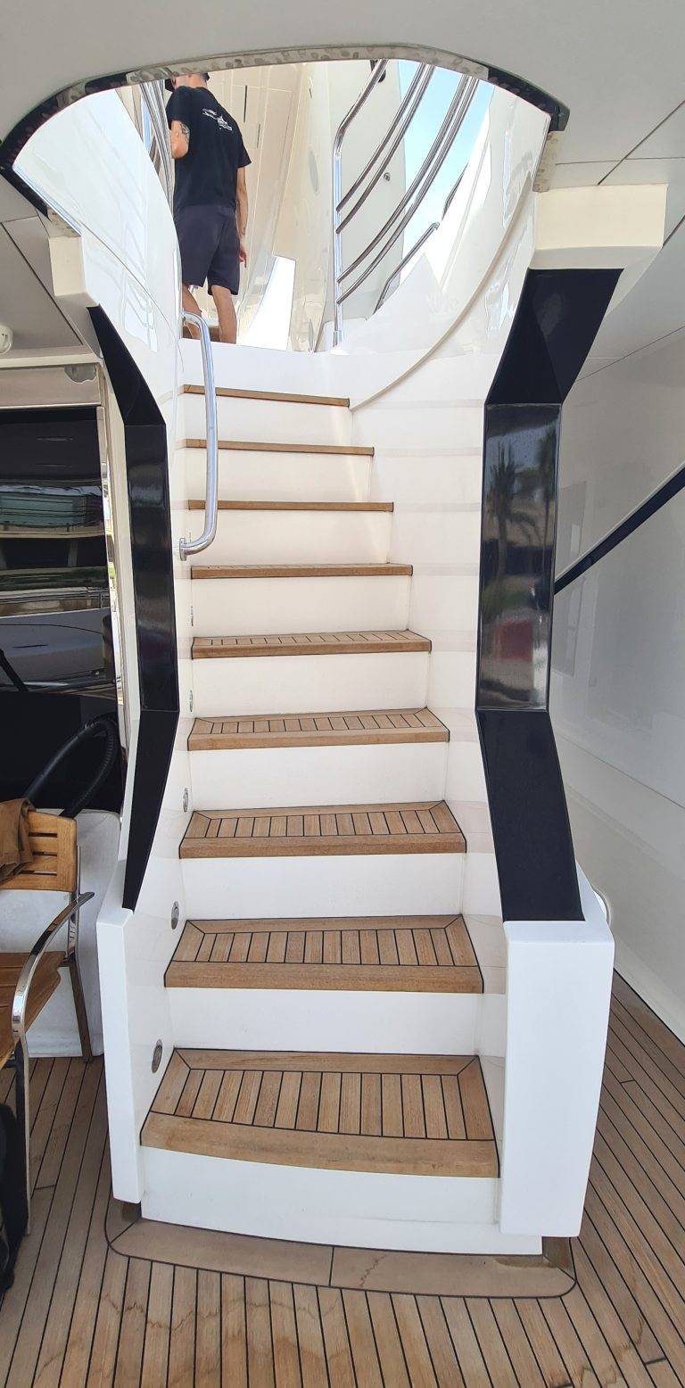 yacht interior wrapping